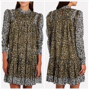 ⭐️Ulla Johnson Amira Leopard Tiered Dress ⭐️